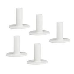 5pcs plastique tees golf titulaire titulaire té entraînement pratique tapis 48mm pas cher