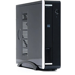 Lc-Power LC-1360MI Boitier PC USB Metal Mini ITX Mini-Tour Noir 