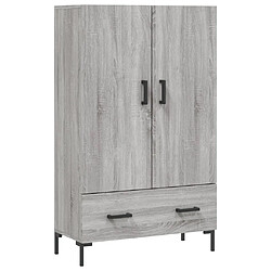 Maison Chic Buffet,Meuble de Rangement,commode pour salon,Cuisine sonoma gris 69,5x31x115 cm bois d'ingénierie -MN69223