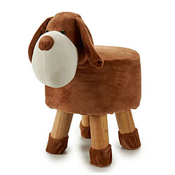 Tabouret pour enfants en forme de chien 40X29X37cm+GIFTDECOR