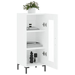 Acheter Maison Chic Buffet,Meuble de Rangement,commode pour salon,Cuisine blanc 34,5x34x90 cm bois d'ingénierie -MN12450