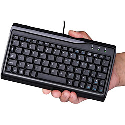 Super mini clavier filaire, taille complète 78 touches petit clavier portable adapté à une utilisation professionnelle ou industrielle pour ordinateur portable Mac Notebook