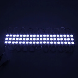 Wewoo Module LED 20 PCS DC 12 V 20 × 1 W 3 SMD-5630-LEDs Étanche Super Lumineux Modules Signe Éclairage Lumière Blanche pas cher