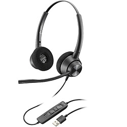 POLY EncorePro 310 Monaural USB-A Headset TAA POLY Casque à oreille simple (monaural) EncorePro 310 USB-A TAA