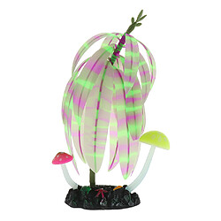 plantes artificielles pour aquarium simulation eau artificielle plante aquarium aménagement paysager rayure violette