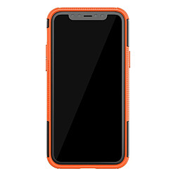 Avis Wewoo Coque Rigide Pour iPhone 11 Pro Texture TPU + PC Antichoc avec Support Orange