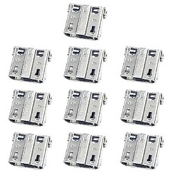 Wewoo Connecteur de port de chargement de 10 PCS pour Galaxy S4 / E250S / E250K / E300S / E300L / S4 Zoom SM-C101