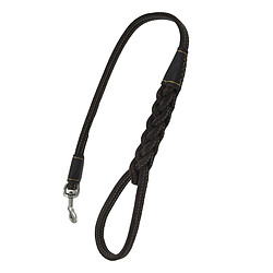 Universal Laisse pour chien courte à un pas corde en cuir tressé Large Dog Walk Traction Traction 80 cm Leading German Berger |