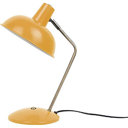 LEITMOTIV Lampe de bureau en métal Hood curry.