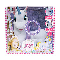 Logitoys Peluche interactive Luna la licorne