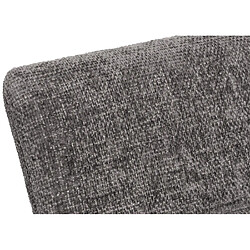 Avis Mendler Set de salle à manger HWC-G55, set de 4 chaises avec accoudoirs+banc 180cm, inox brossé tissu/textile chenille ~ gris foncé