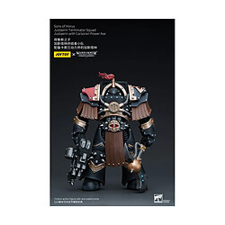 Joy Toy Warhammer The Horus Heresy - Figurine 1/18 Sons of Horus Justaerin Terminator Squad Justaerin with Carsoran Power Axe 12 cm