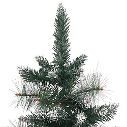 Acheter vidaXL Sapin de Noël artificiel avec support Vert et blanc 60 cm PVC