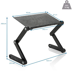 Acheter Fixation de bureau assis-debout VM-SA II pliable Aluminium noir hjh OFFICE