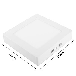 Avis Wewoo Dalle LED blanc 12W 60 SMD 2835 Panneau lumineux, Flux lumineux: 860lm, Taille: 17.0cm x 17.0cm x 3.5cm