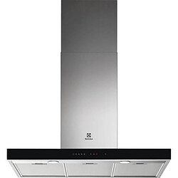 Hotte décorative murale 90cm 68db 720m3/h inox - lft769x - ELECTROLUX