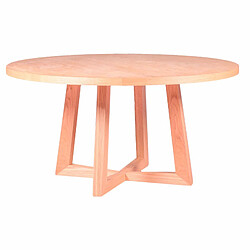 Nest Dream Table à manger ronde en frêne naturel (150cm) - Soho