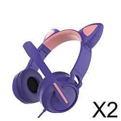 Over Ear Casque Casques Microphone Filaire