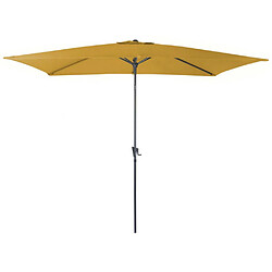 ALIZÉ Parasol aluminium avec manivelle 3x2m Tilt Curry.