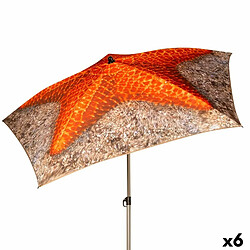 Parasol Aktive 180 x 210 x 180 cm 180 x 215 x 180 cm (6 Unités) 