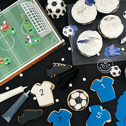 Scrapcooking 8 bougies football