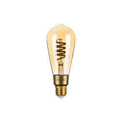 Ampoule LED connectée à filament KAZE Ni - ST64 - 4W - 210 Lumens - E27