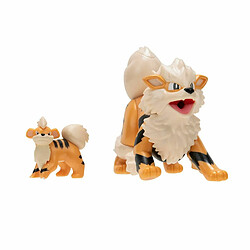 Figurine d’action Pokémon Evolution Pack - Growlithe & Arcanine pas cher