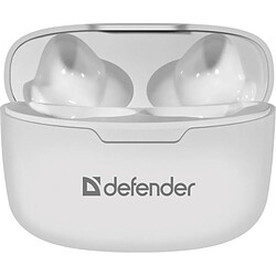 Écouteurs in Ear Bluetooth Defender TWINS 903 Blanc Multicouleur