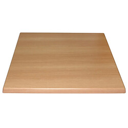 Plateau de table carré Hêtre 700 mm - Bolero 