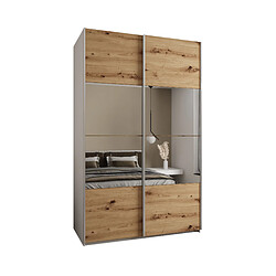 Abiks Meble Armoire à portes battantes Lux 4 245,5/160/64 2 portes 