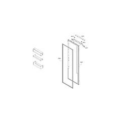 Acheter Réfrigérateur 1 porte intégrable à glissière 54cm 310l blanc - KI81RVFE0 - SIEMENS