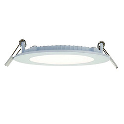 Saxby Downlight encastré 6W peinture blanche mate et acrylique givré 