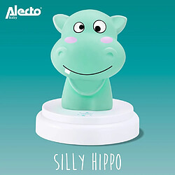 Acheter Alecto Veilleuse à LED Hippo Vert menthe