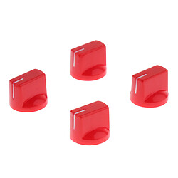 Avis 4pcs boutons de pédale d'effet d'ampli guitare