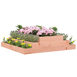 Avis Maison Chic Jardinière,Bac à fleurs - pot de fleur 110x110x27 cm Bois de douglas massif -GKD94121