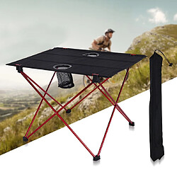 Wewoo Table de pliage légère de camping en plein air de barbecue aluminium