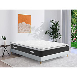 Vente-Unique Matelas 140 x 190 cm ressorts ensachés et mémoire de forme ép.25cm - ASTRIA Art Collection de YSMÉE