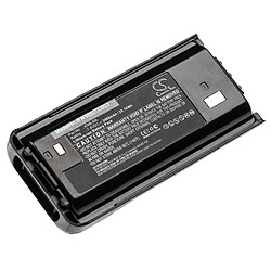 vhbw batterie compatible avec Kenwood TK-3402, TK-3402U16P, TK-D240, TK-D340 radio talkie-walkie (3400mAh, 7.4V, Li-Ion) 