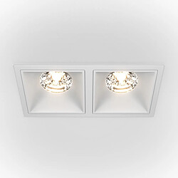 MAYTONI Downlight Encastré Twin Dimmable Blanc, 2250lm, 3000K