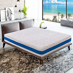 Materassi&Doghe Matelas 160x200 "H3"en mousse à 7 zones différenciées 20 cm Poids maximum 110 kg par carré