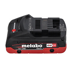 Acheter Metabo SXA 18 LTX 125 BL Ponceuse excentrique sans fil 18 V 125 mm Brushless + 1x batterie 4,0 Ah + metaBOX - sans chargeur