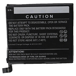 vhbw Batterie remplacement pour Cat TPJ20A05P, 596266 pour téléphone portable (4100mAh, 3,85V, Li-polymère)