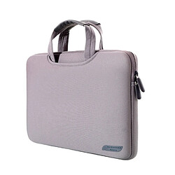 Wewoo Sacoche pour ordinateur portable gris MacBook, Lenovo et autres ordinateurs portables, Taille: 32x21x2cm Sac à main portatif perméable à l'air de 12 pouces 