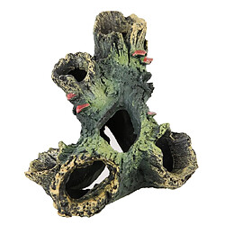 Universal Aquarium embellissement résine rocaille tortue reptile habitat déco déco reptile verre couvert grotte thermique 