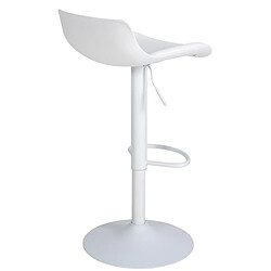 Non Tabouret de bar Aveiro simili cuir pas cher