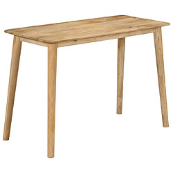 vidaXL Table à dîner 112x52x76 cm bois de manguier massif