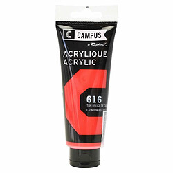 Raphael Peinture acrylique 100 ml - Rouge de Cadmium moyen n°616 