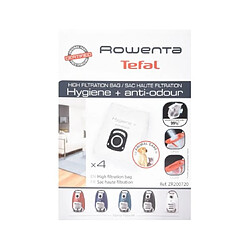 Rowenta Accessoire aspirateur ZR200720 Lot de 4 sacs aspirateurs Silence Force