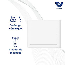 Avis Chauffage électrique chaleur douce Leia - 1500W - blanc - Voltman