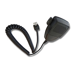 vhbw Microphone haut-parleur compatible avec Motorola CM300, CM340, CM360, Série Desktrac, EM200, EM400, GM1100, GM1200, GM1280 radio